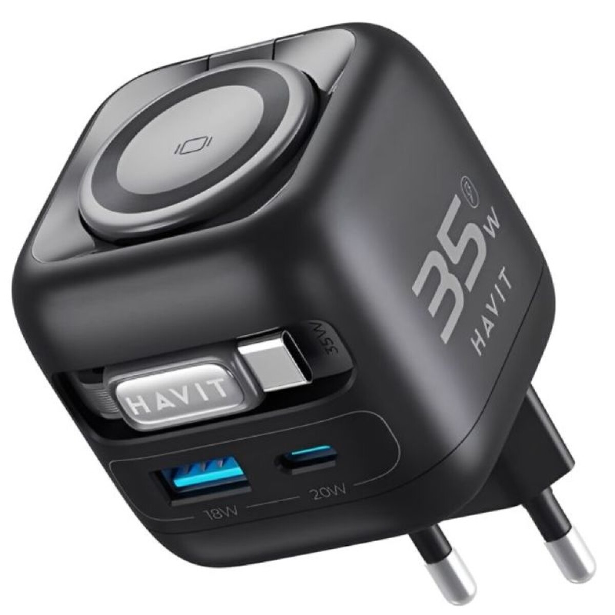 Adaptador De Carga Havit Gan 35W UC251UC 