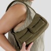 Cartera bolsillos al frente tipo cargo correa corta Seaweed