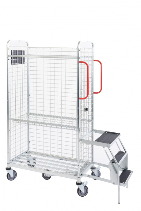 Carro Reposicion Con Escalera Carro Reposicion Con Escalera