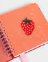 Agendas y Calendarios Estampados Agenda 2026 Con Charm - Rojo Medio
