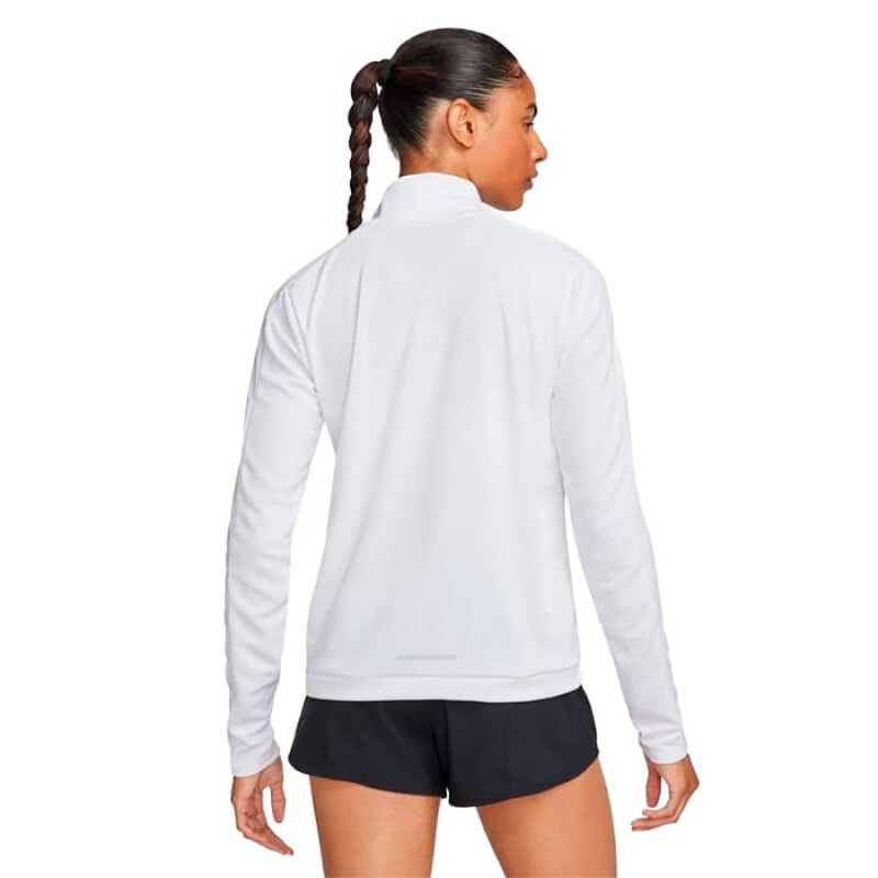 Buzo Nike Swoosh de Mujer - FN2636-100 Blanco