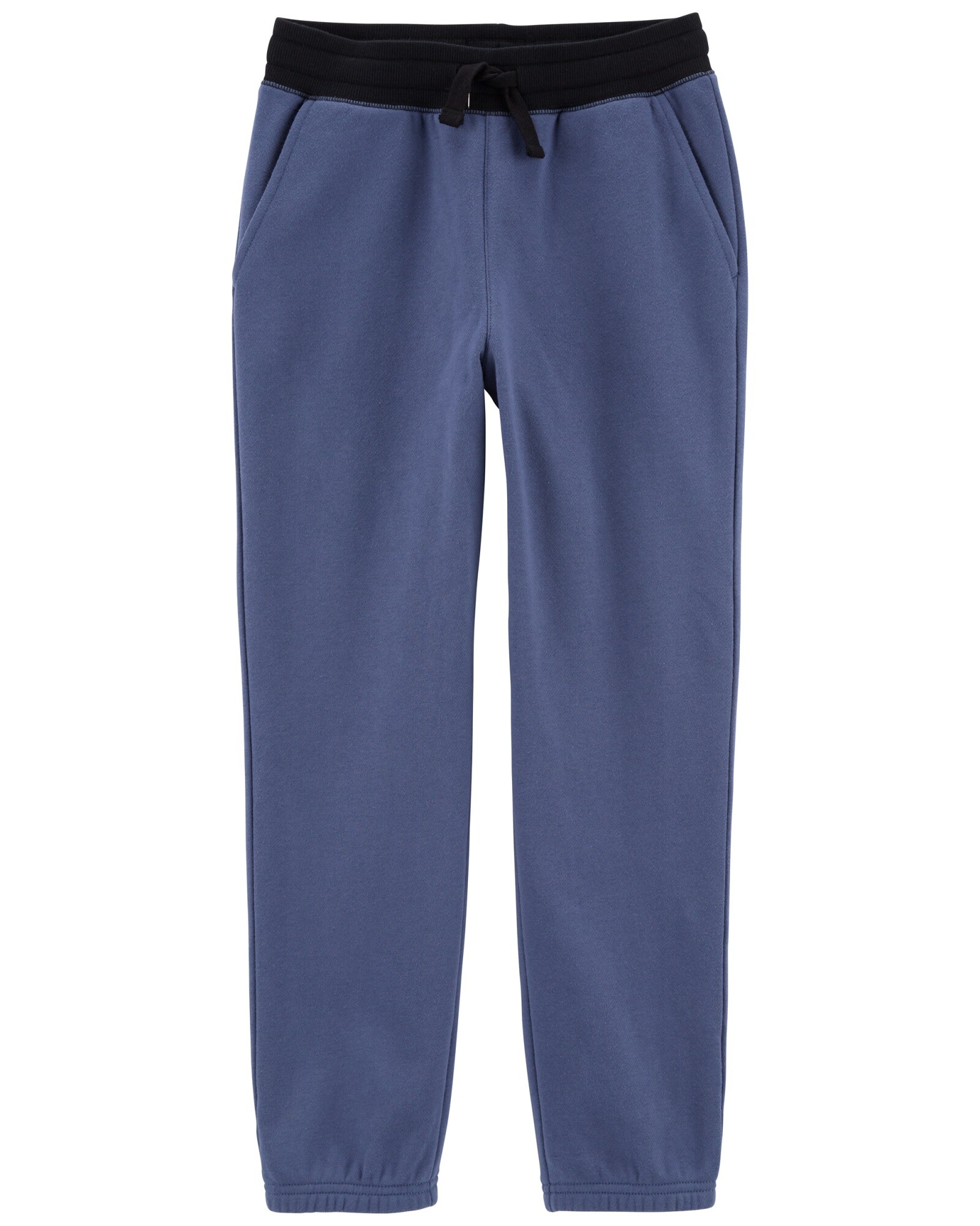 Pantalón deportivo de algodón, azul Sin color