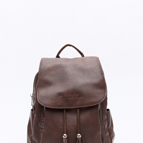 MOCHILA TULIPA Chocolate