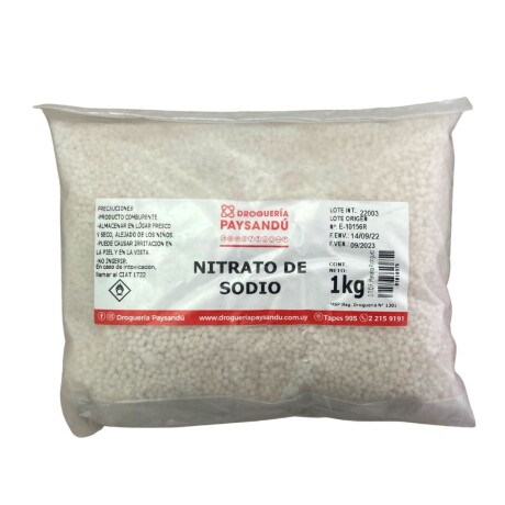Nitrato de sodio 1kg Nitrato de sodio 1kg