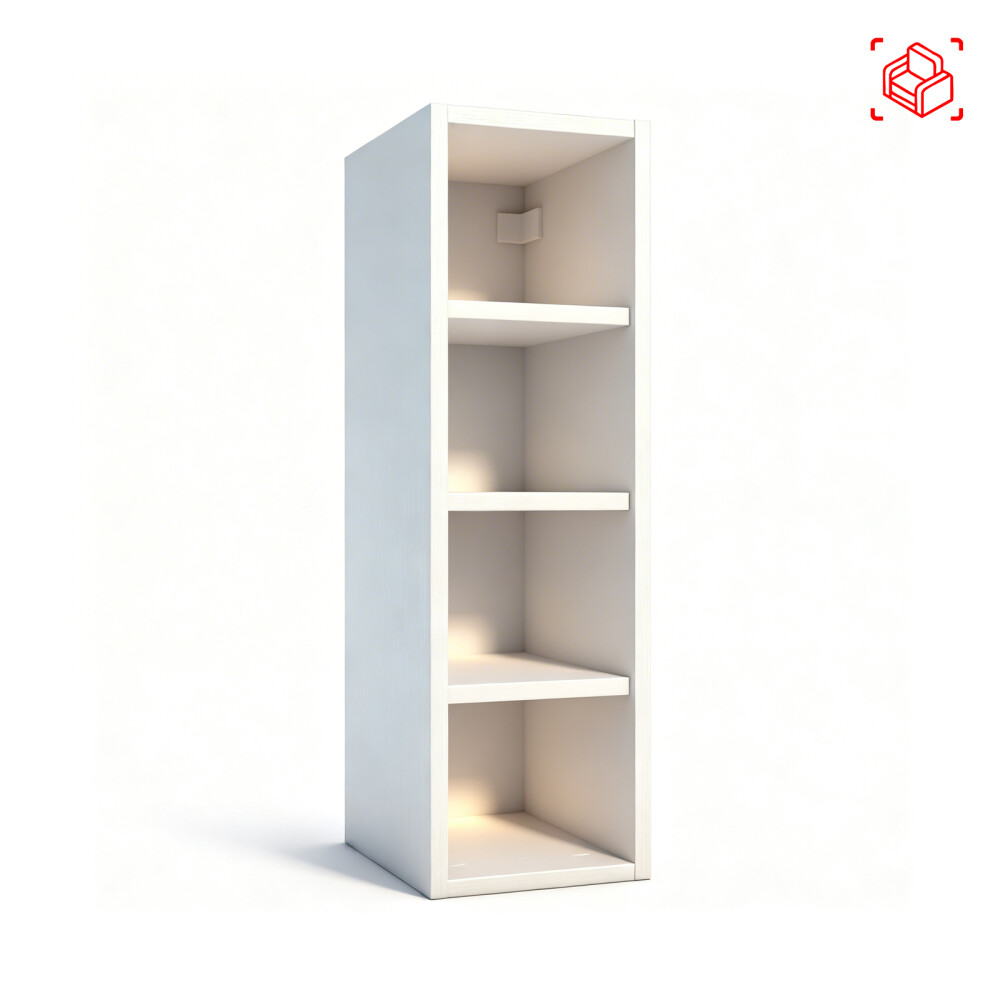 BOTELLERO DE COCINA 20 CM MDP BLANCO LUX