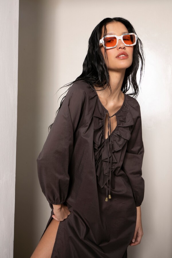 Vestido Clemen Chocolate