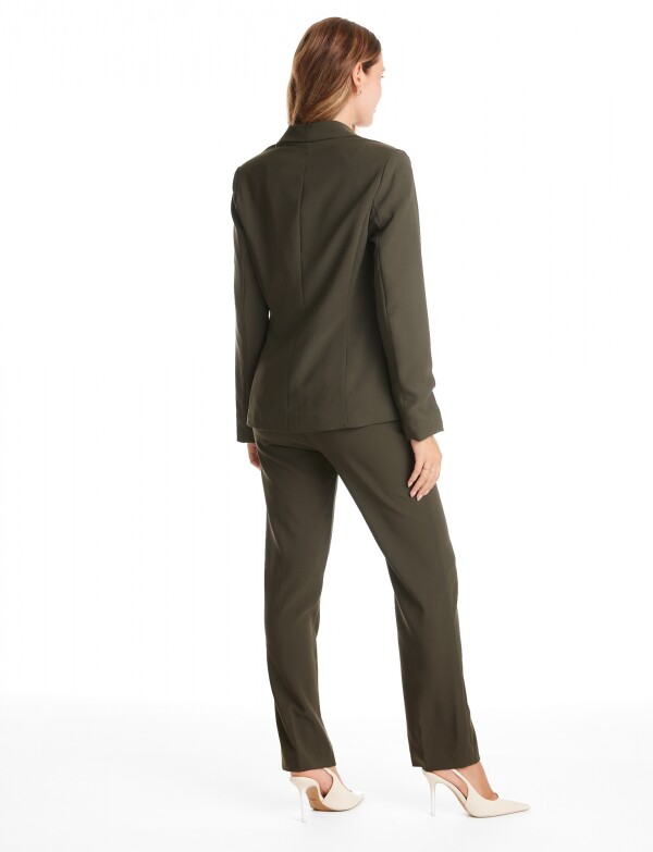 Blazer Sastrero Slim OLIVA