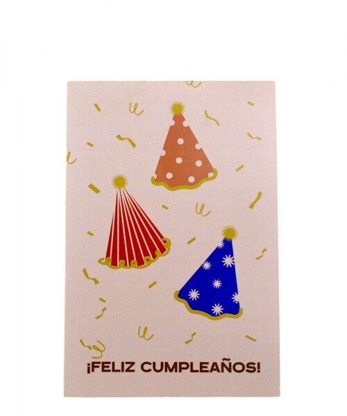 Tarjeta cumpleaños 10x15. DISEÑO 14