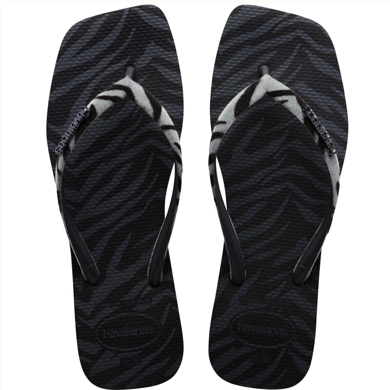 Sandalias de Mujer Havaianas Slim Square Negro