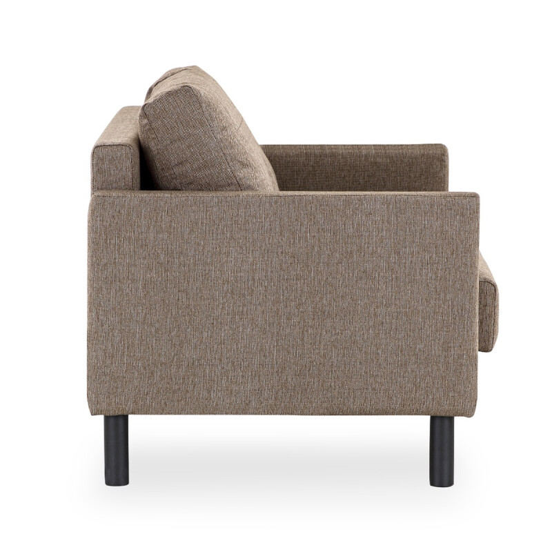 Poltrona Living 1 Cuerpo Autoarmable Madera Ecosoft Y Poliester Marrón Poltrona Living 1 Cuerpo Autoarmable Madera Ecosoft Y Poliester Marrón