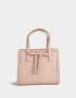 City Tendencia Cartera Mini City Trenzada - Rosa Viejo
