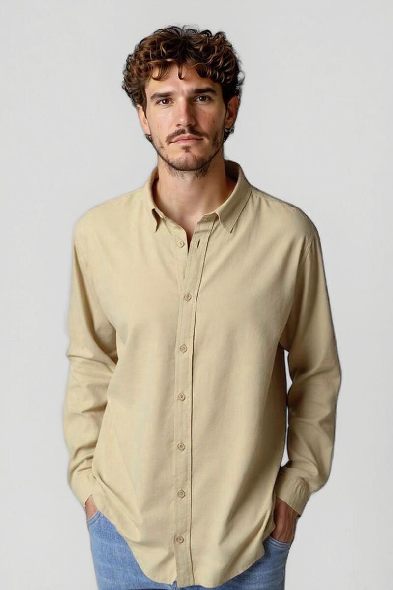Camisa Galo - Beige 