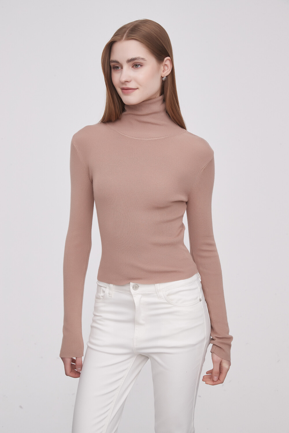 Polera Progo Beige Oscuro