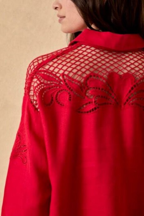 CAMISA ROYAL ROJO