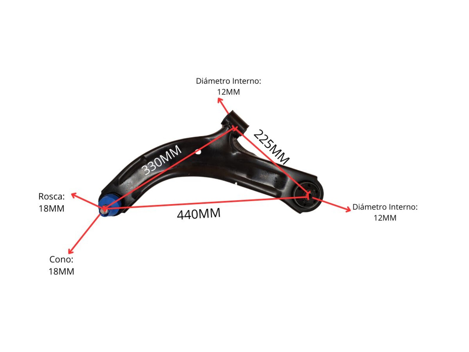 Parilla De Suspension Delantera Nissan Tiida/Sentra B17 08-25 Der 