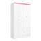 Placard Ropero Armario Astro 4 Puertas 2 Cajones ROSA