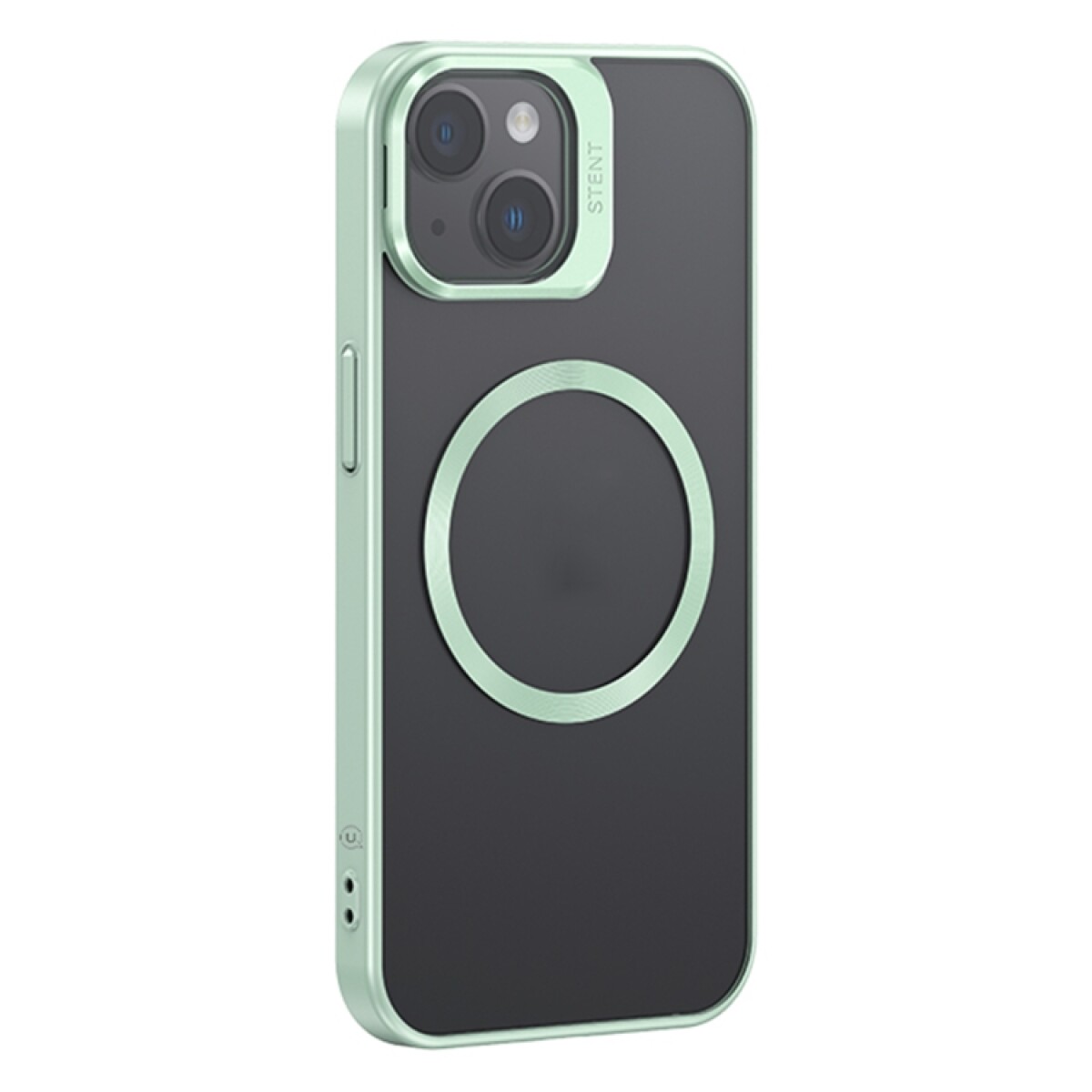 Protector Case Magnético para iPhone 15 USAMS GEYING SERIES - Verde 