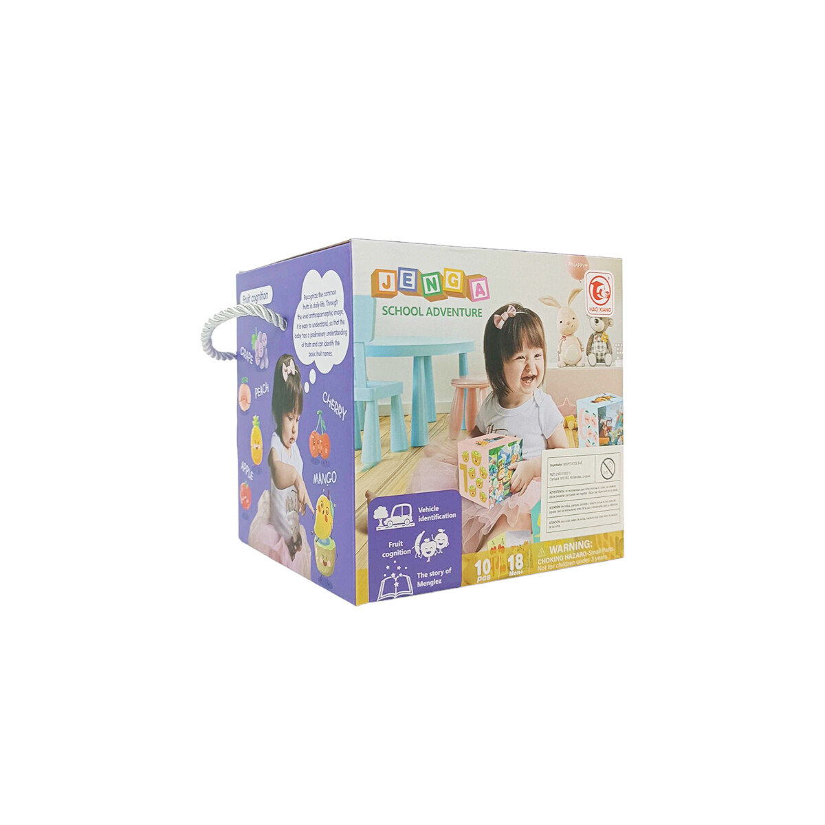 Juego de cubos para apilar 