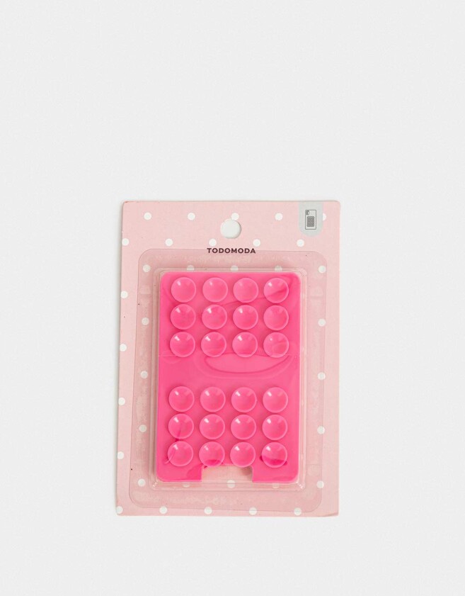 Accesorios De Celular Varios Accesorios Celular Sopapa Adhesiva Para Celular Con Portatarjeta - Rosa Pastel