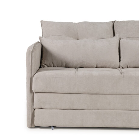 Sofá Cama Maya - Tela Microfibra Berlin 05 (Ceniza)