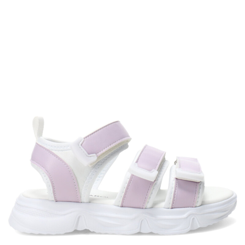 Sandalias de Niña MINI Miss Carol SURREY con tres tiras Lila