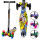 Monopatín Tripatín Estampado C/ Luz Scooter Regulable Multicolor 2