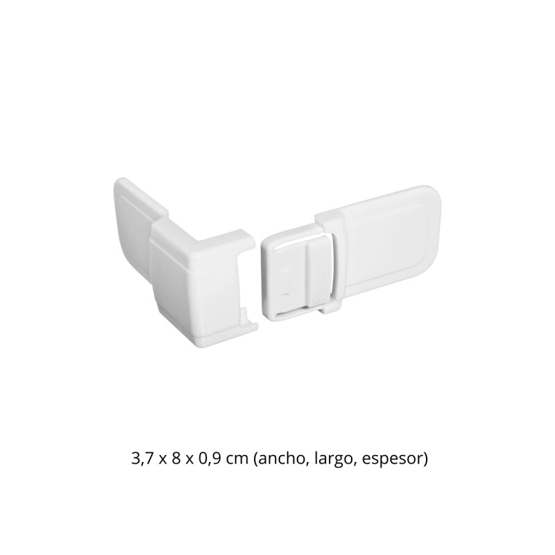 Traba de seguridad para cajones BLANCO