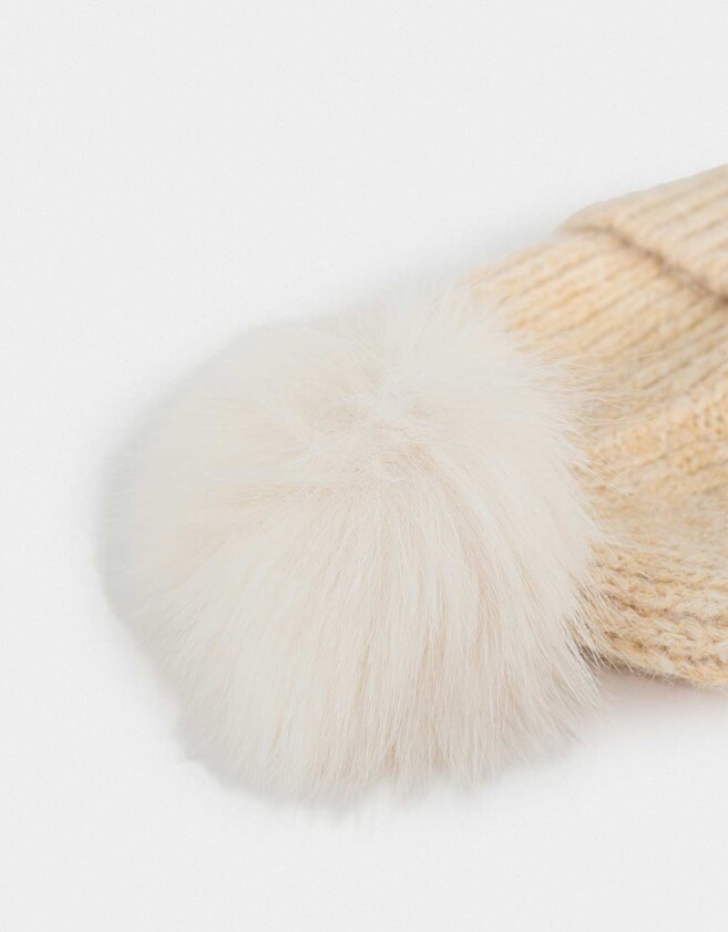 Gorro Gorro Tejido - Blanco Crudo