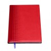AGENDA ABEZETA 216 CLASSIC MEDIUM TAPA CON DISEÑO VIRANDO COLOR ROJO