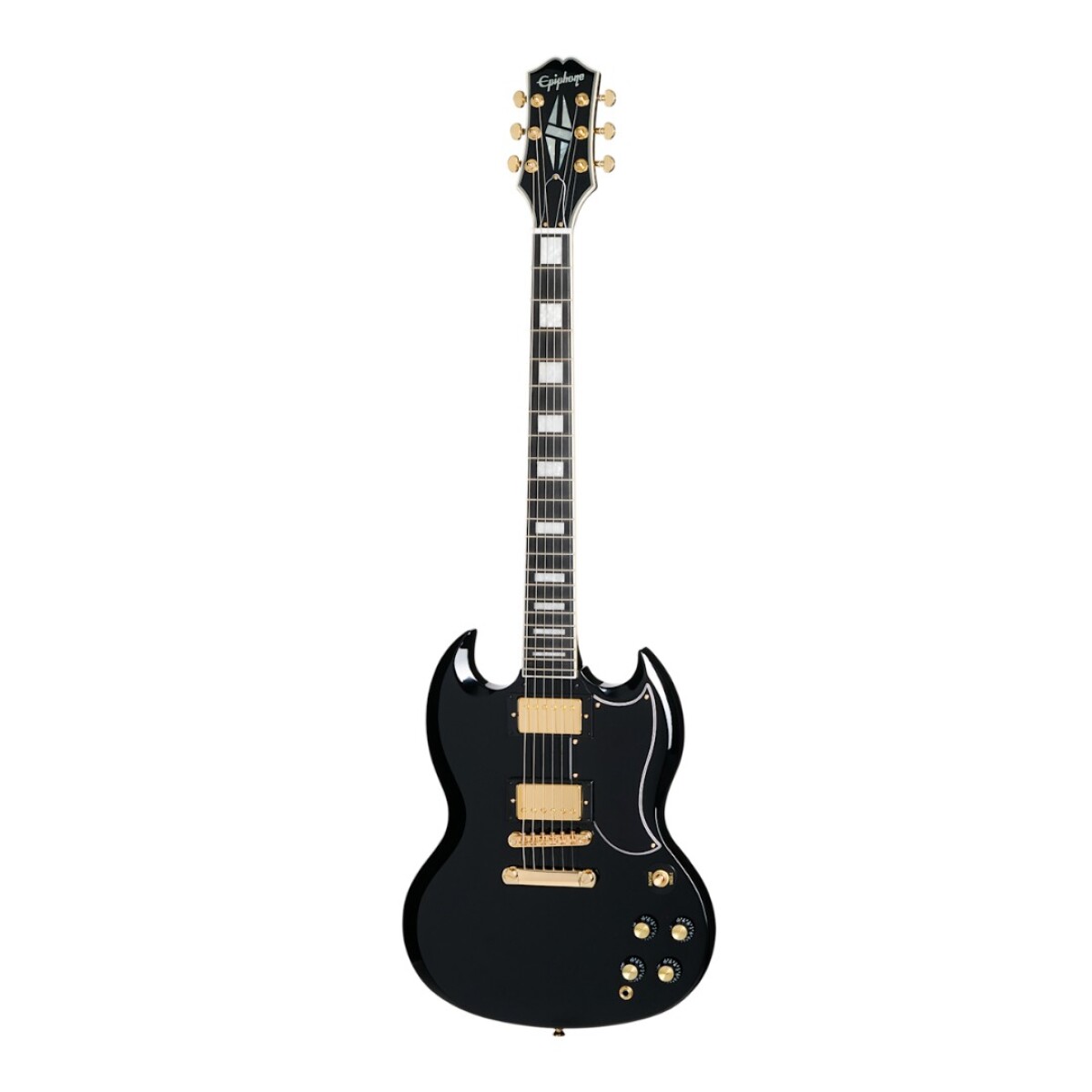 GUITARRA ELECTRICA EPIPHONE SG CUSTOM EBONY C/ FUNDA 