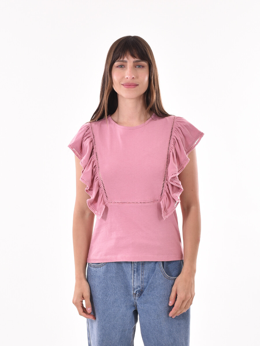 BLUSA DEBORA - ROSA VIEJO 