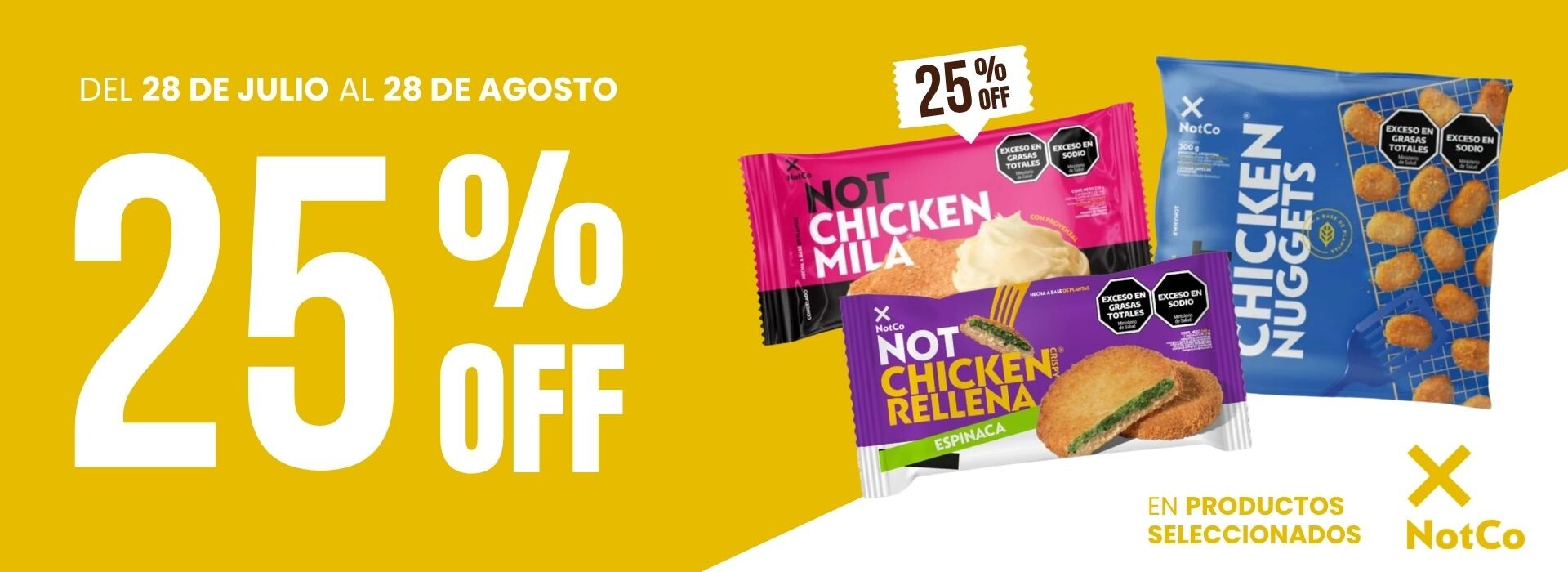 Ofertas seleccionados Notco