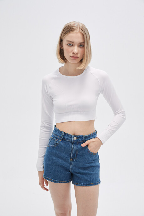 Tops Sleeve Blanco