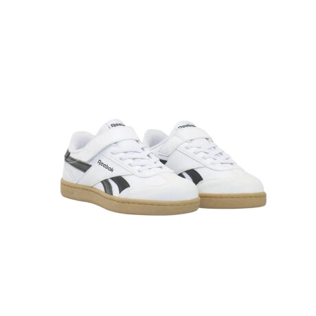 REEBOK SMASH EDGE ELASTIC White & Black