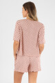 Mosaico pijama short Rosa antique