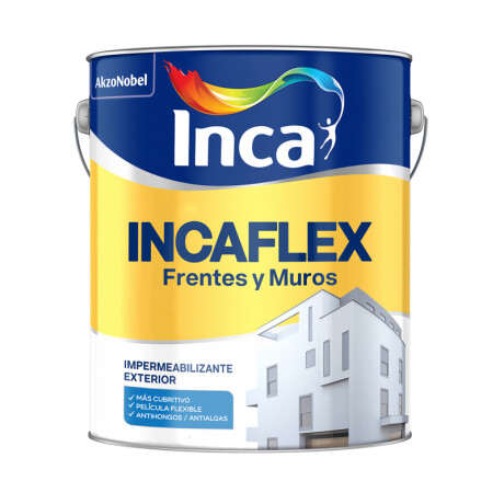 INCAFLEX FRENTES Y MUROS BLANCO 4L INCA ++ N/a