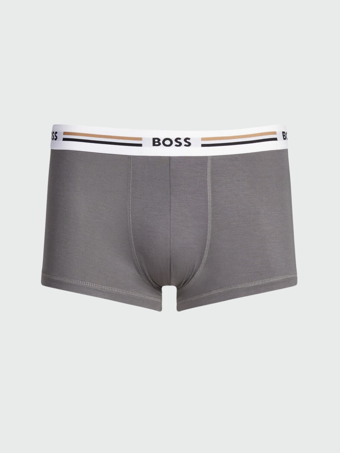 BOSS - Pack de tres bóxers con logo Gris Claro