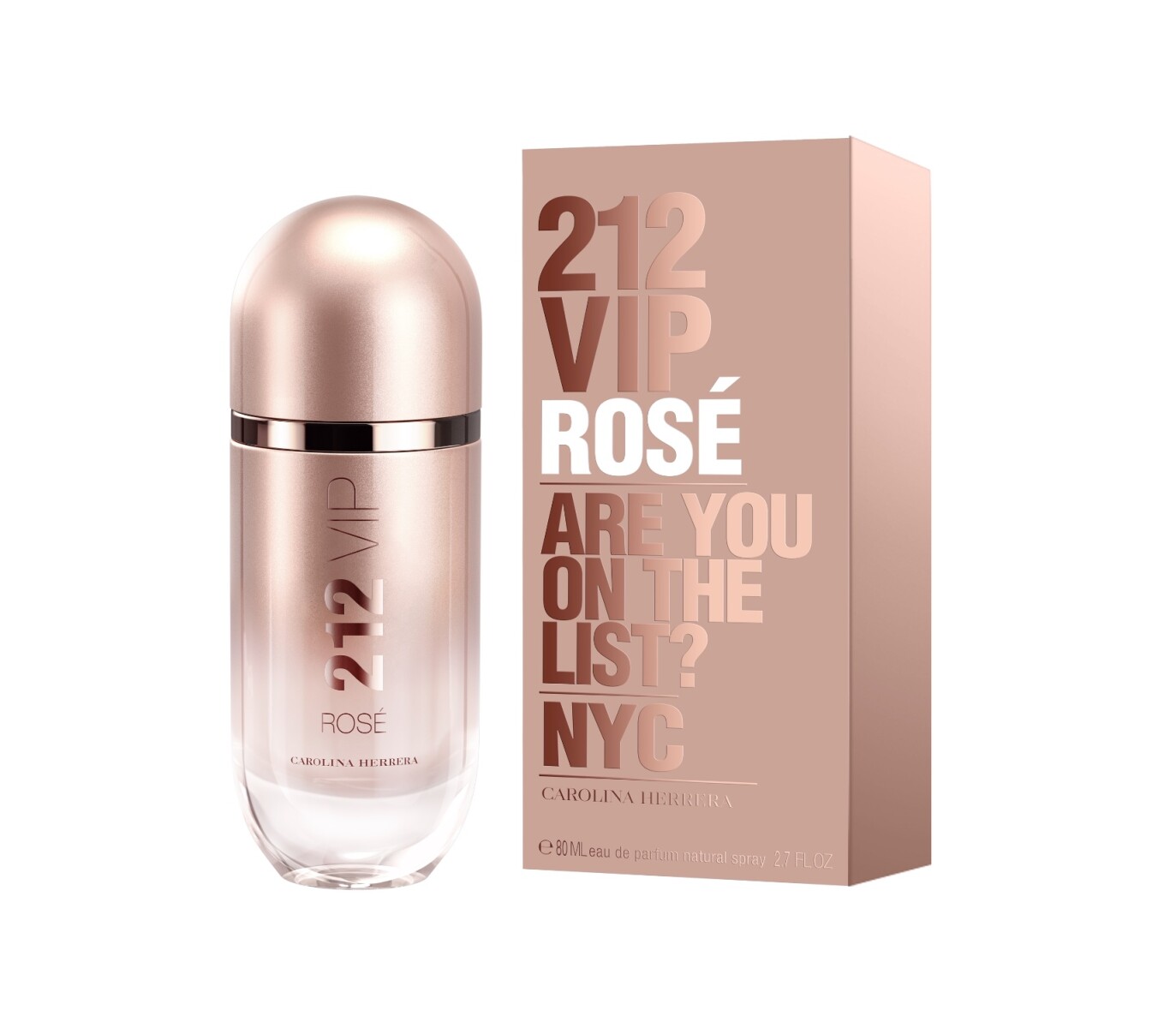 Perfume Carolina Herrera 212 VIP Rosé 80ml Original 