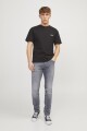 JEANS SLIM GLENN Grey Denim