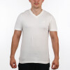 Austral Men's V NECK T-SHIRT - WHITE Blanco-Blanco