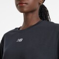Remera New Balance de Dama - Drapey Relaxed - WT51133BK BLACK