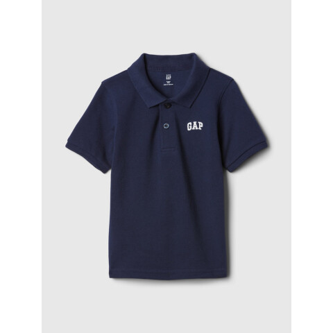 V-IE PIQUE POLO TAPESTRY NAVY