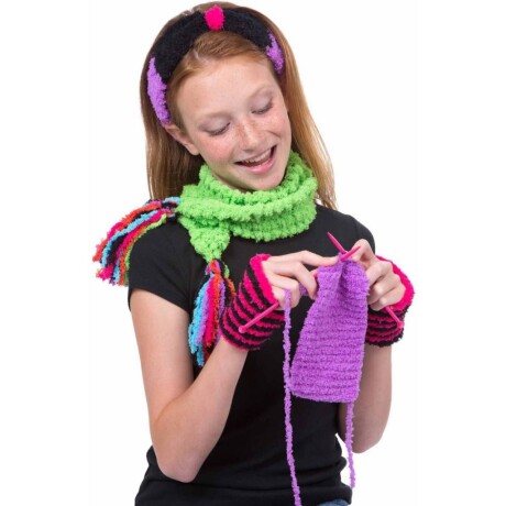 Juego manualidades Tejer con Lana Juego manualidades Tejer con Lana