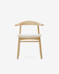Silla desenfundable Timons de madera maciza de roble con acabado natural FSC Mix Credit Silla desenfundable Timons de madera maciza de roble con acabado natural FSC Mix Credit