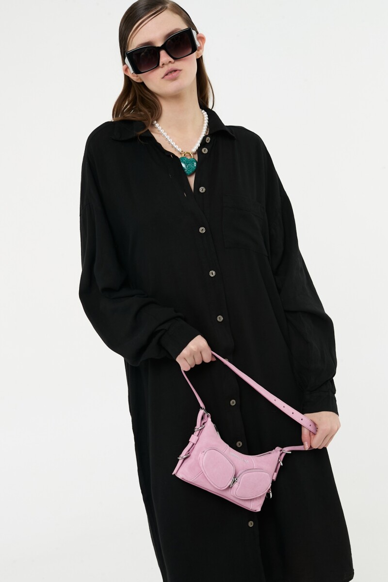 CAMISA LARGA Negro