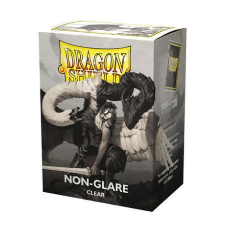 Dragon Shield: 100 Standard Sleeves - Non Glare - Clear Dragon Shield: 100 Standard Sleeves - Non Glare - Clear