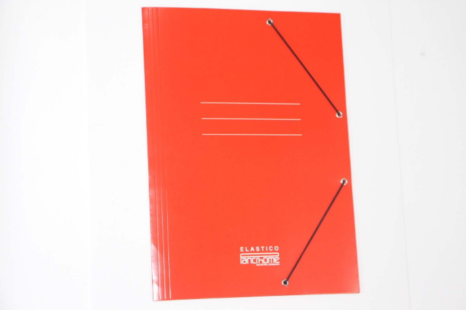 CARPETA PANCHROME CON ELASTICO 307 COLOR ROJO 