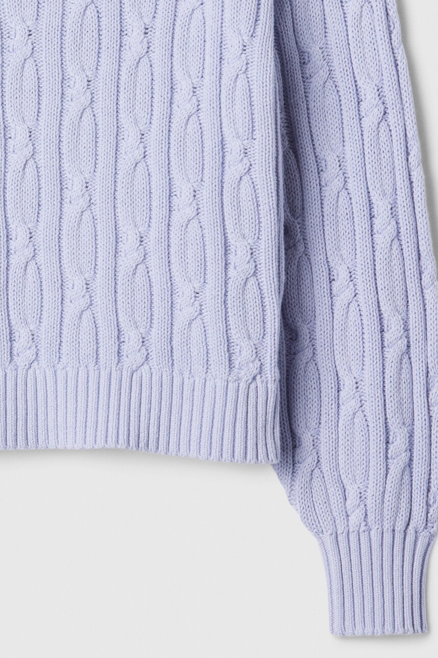 Buzo Cuello Redondo Niña Cosmic Sky Purple 15-3