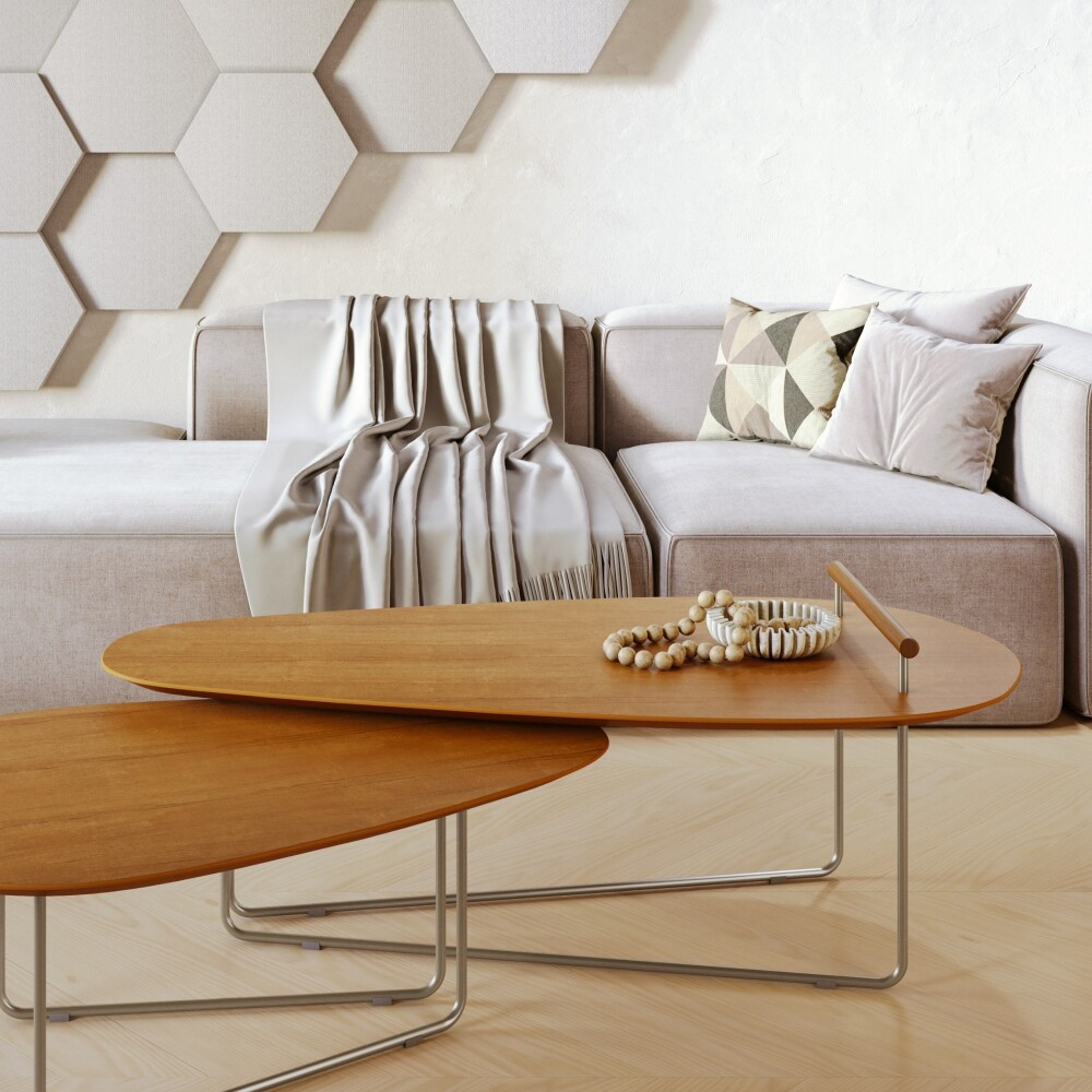 Mesa de centro side Organic Large - Linea Manhattan Mesa de centro side Organic Large - Linea Manhattan
