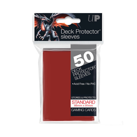 Protectores Ultra Pro Roja Standard